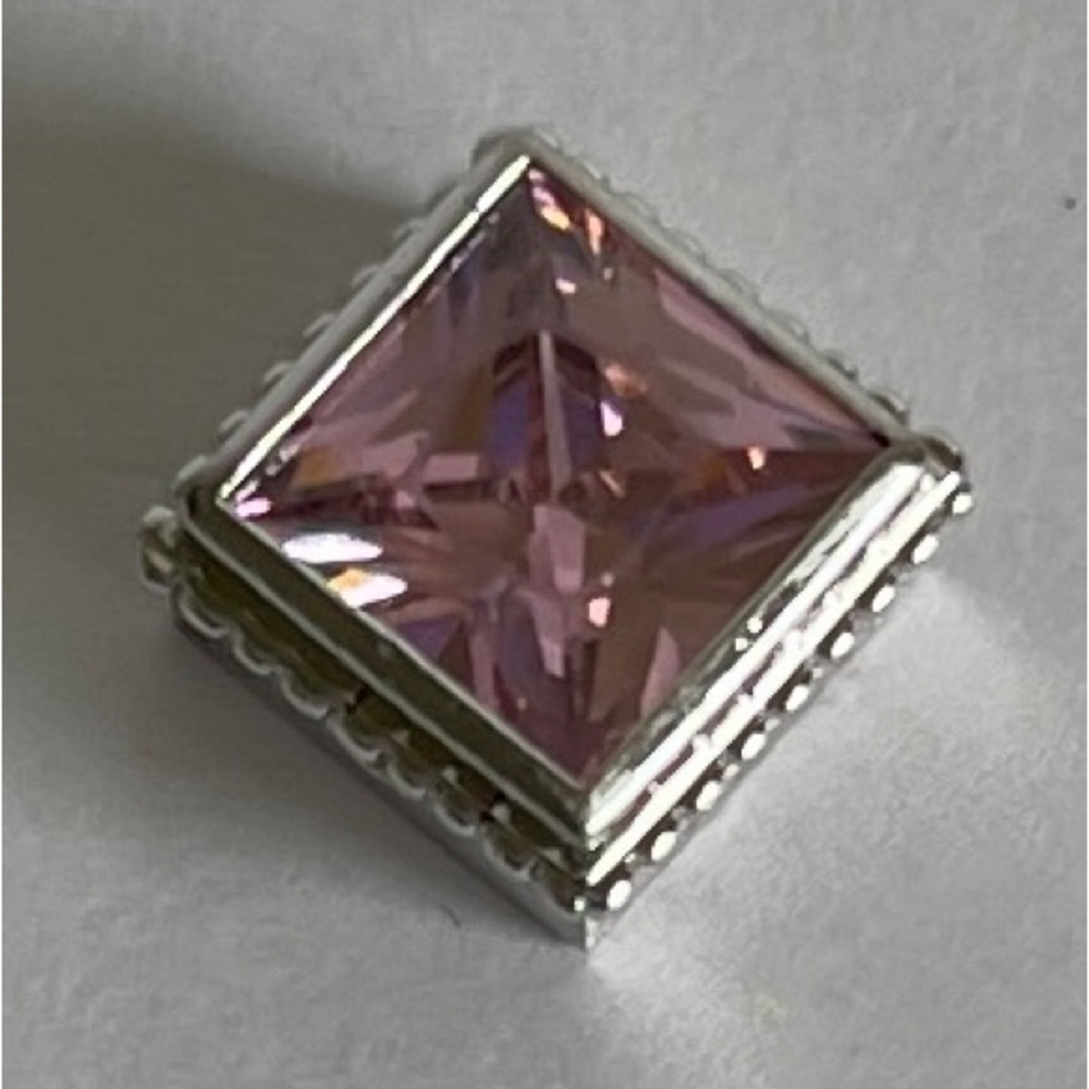 Women’s Caerleon Silver and Gold Ring with Interchangeable Gemstones. - Picture 15 of 16